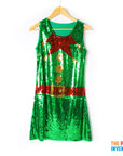 Ladies Christmas Elf Costume Kit