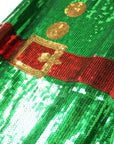 Adult Christmas Sequin Dress (Elf)