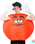 Adult Red Chocolate Costume