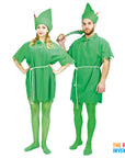 Adult Green Flying Boy Costume