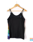 Adult Rainbow Sequin Ladies Singlet
