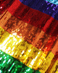 Adult Rainbow Sequin Singlet Dress