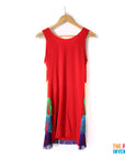 Adult Rainbow Fringed Dress