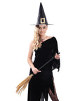Adult Witch Costume (One shoulder dress)