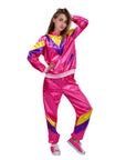 Adult 80s Pink Tracksuit Costume