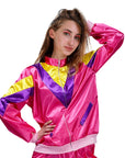 Adult 80s Pink Tracksuit Costume