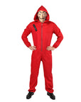 Adult Red Robber Costume