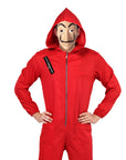 Adult Red Robber Costume