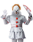 Adult Evil Killer Clown Man Costume