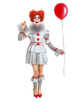 Adult Evil Killer Clown Girl Costume