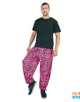 Adult 80's Pink Punk Rock Pants Costume