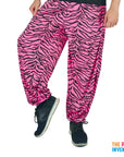Adult 80's Pink Punk Rock Pants Costume