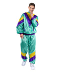 Adult Aqua 80s Tracksuit Costume