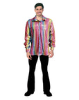 Adult Disco Shirt (Rainbow)