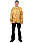 Adult Disco Shirt (Gold)