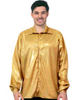 Adult Disco Shirt (Gold)