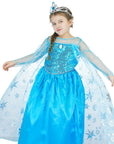 Children Ice Queen Costume