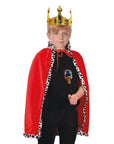 Children King Costume (Red)