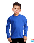 Children's Long Sleeve Top (Blue)