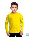 Children's Long Sleeve Top (Yellow)