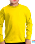 Children's Long Sleeve Top (Yellow)