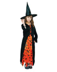 Children's Orange Witch Costume
