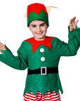 Children's Christmas Elf Boy Costume