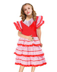 Children Spanish Girl Costume (3 Sizes)