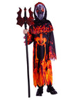 Children Fire Skeleton Costume