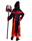 Children Fire Skeleton Costume