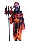 Children Fire Skeleton Costume