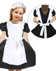 Children's Colonial Apron & Hat Costume Set