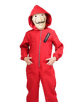 Children Red Robber Costume
