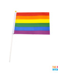 Rainbow Hand Flag