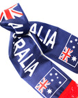 Australian Flag Scarf with fringing