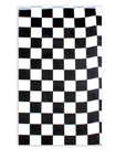 Black and White Checkered Rectangle Bunting Flags