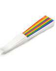 Rainbow Hand Held Fan (Vertical Stripe)