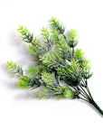 Spiky Leaves (Green/ White)