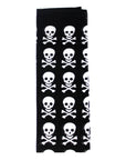 Skull Grid Patterned Bandana