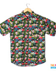 Adult Hawaiian Shirt (Garden Flamingo)