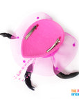 Pink Fascinator Hair Clip with Gems