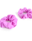 Fluro Purple Hair Scrunchie (2pk)