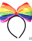 Rainbow Bow Headband