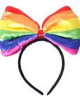 Rainbow Bow Headband
