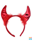 Devil Metallic Horns Headband