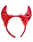 Devil Metallic Horns Headband