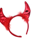 Devil Metallic Horns Headband