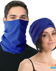 Dark Blue Tube Bandana