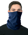 Navy Blue Tube Bandana