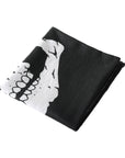 Skull Mouth Black Tube Bandana